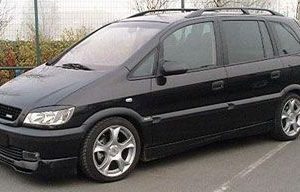 Opel Zafira A 1999-2005m. - Apdaila ant žibintų