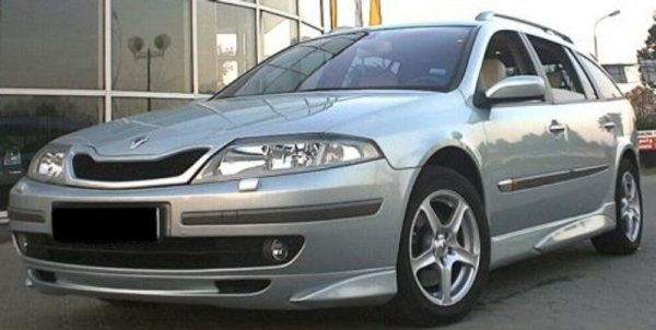 Renault Laguna II  2001-2007m. - Spoileris po priekiniu bamperiu.