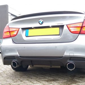 BMW 3 E90 E91 - Difuzeris galinio bamperio Left+Right