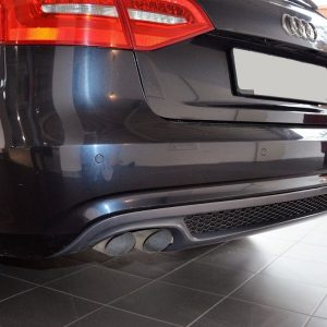Audi A4 B8 2008-2015m. - Galinio bamperio difuzorius. 2012-2015m. Style S-line.