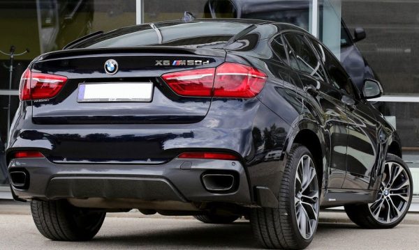 BMW X6 F16  2015m.- - Spoileris galinio buferio 3 dalių