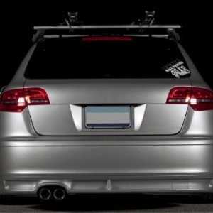 Audi A3 8P 2003-2012m. – Spoileris po galiniu bamperiu, Sportback 5 door, style Votex, modeliui 2005-2008m.