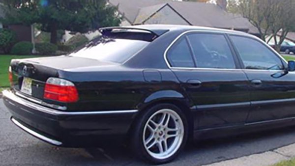BMW 7 E38 1994-2001m. - Spoileris bagažinės M look.