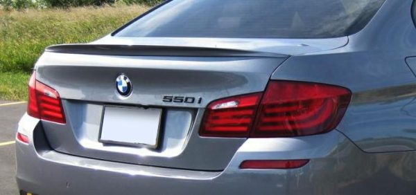 BMW 5 F10 2010-2016m. - Spoileris bagažinės dangčio, style Performance.