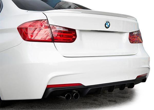BMW 5 F10 F11 2010-2017m. - Difuzorius galinio bamperio, 1x2.