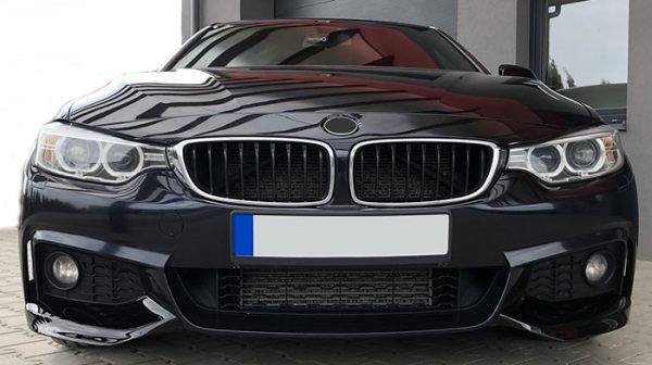 BMW 4 F32 F36 F33 2013-2019m. - Spoileriai priekinio bamperio (spliteriai). M tech.