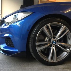 BMW 4 F32 F36 F33 2013-2019m. - Spoileris priekinio bamperio M tech, style Hamann.