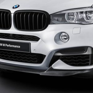 BMW X6 F16 2015-2019m. - Spoileris priekinio bamperio M pakiet.
