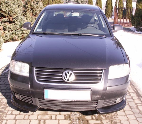 Volkswagen Passat B5, B5+ - Spoileriai priekinio bamperio, 2001-2005m.