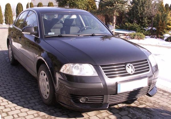 Volkswagen Passat B5, B5+ - Spoileriai priekinio bamperio, 2001-2005m.
