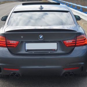 BMW 4 F32 F36 F33 2013-2019m. - Difuzorius galinio bamperio M-tech.