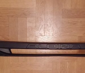 BMW 5 F10 F11 2010-2013m. - Spoileris priekinio bamperio, style Alpina.