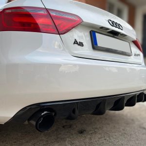 Audi A5 2007-2016m. - Difuzorius galinio bamperio, Coupe 2007-2011m., style RS.